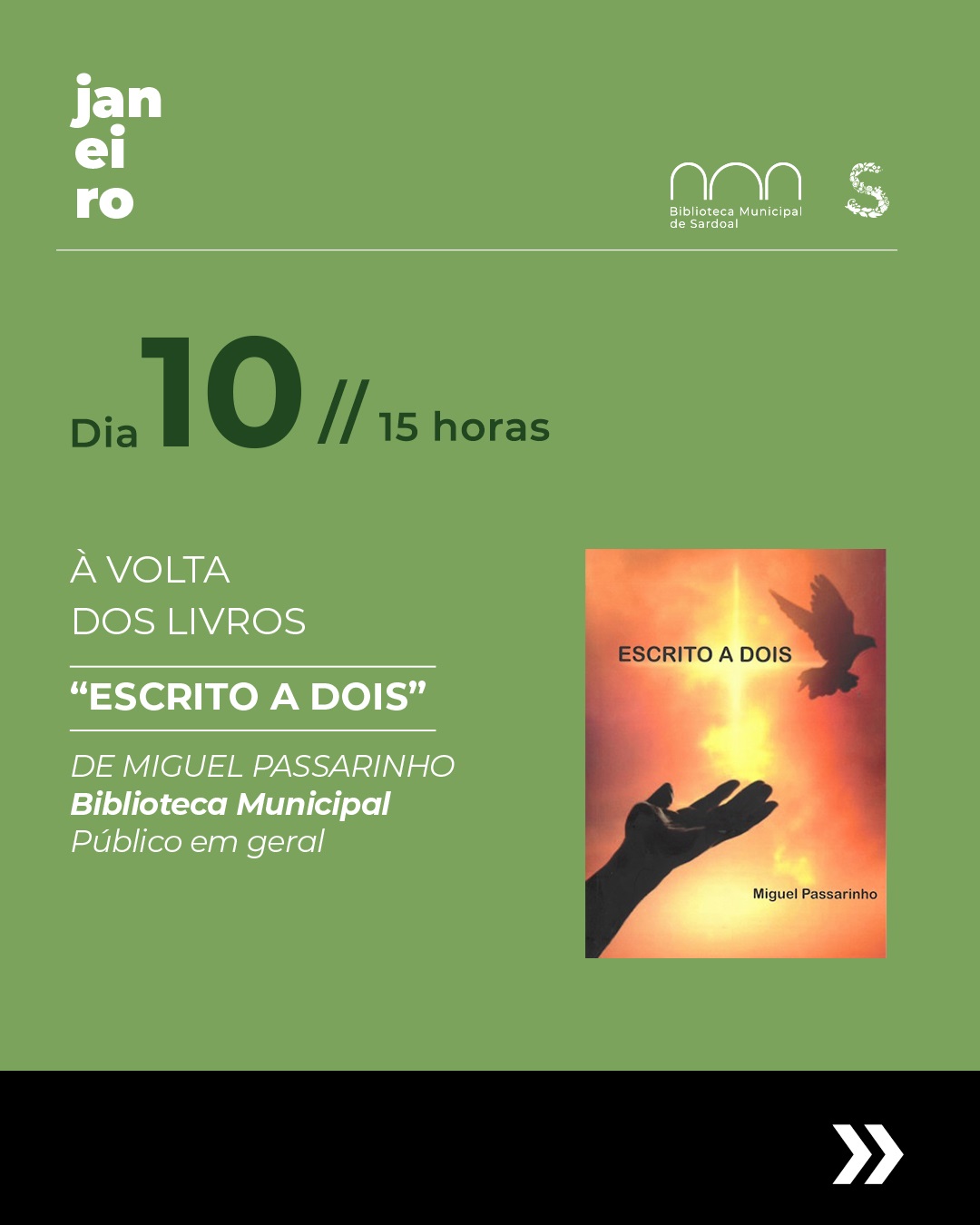 Apresentação do livro “Escrito a Dois”
